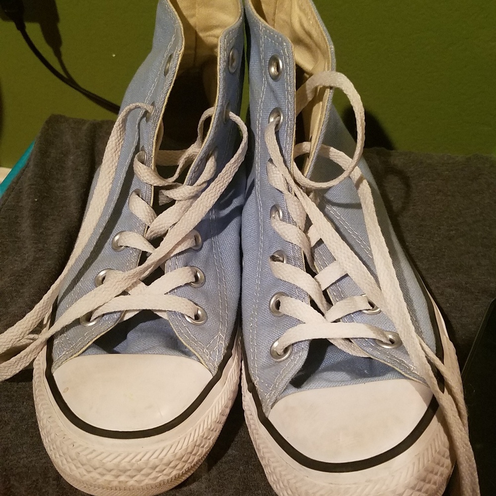Light Blue converse